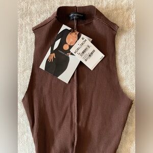 Naked Wardrobe Ribbed Bodysuit